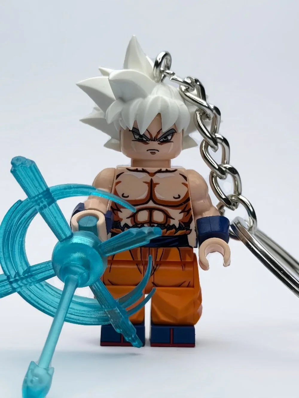 Dragon Ball Z Son Goku Custom Minifigure Keychain